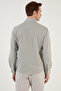 Cotton Striped Button Collar Long Sleeve Regular Fit Shirt Men's Shirt Cf23s112237 - 5