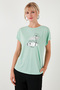 Crew Neck Printed Regular Fit T-Shirt - T SHIRT6671005 - 6