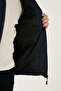 Hooded Zippered Pocket Slim Fit Coat Men's COAT 6490001 - 4
