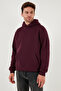 Regular Fit Hooded Kangaroo Pocket Fleece Lined Soft Sherpa Sweat Men's Sweat 5905281 - 5