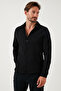 Men's Shirt - Ribbed, Snap Button, Regular Fit, Cf25W 128996 - 3