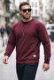 عادية تناسب طاقم الرقبة القطن مشعر من الداخل لينة مضلع العرق الرجال SWEAT5905255