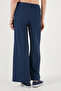 Waist Tied Relaxed Fit Crinkle Fabric Trousers Pants 5869016 - 7