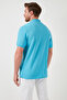 Cotton Regular Fit Stripe Detailed Buttoned Polo Collar 4-Pack t Shirt Men's t Shirt 5902118 - 6