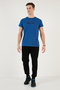 Cotton Slim Fit Crew Neck Letter Printed t Shirt Men t Shirt 541Enjoy - 4
