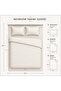 Rose Valley - Striped Floral Double Hybrid Duvet Cover Set - with Sheets - 4