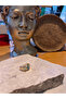 Large Colored Stone Ring - 3