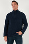 Slim Fit Half Zipper Mock Neck Cold-Proof Fleece Men's Polar 5906003 - 3
