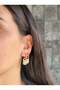 Starry Double Pattern Minimal Earrings - 2