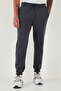 Cotton Regular Fit Regular Waist Elastic Leg Pocket Sweatpants Men's Sweatpants 59080153 W - 2
