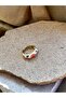 White Enamel Ring - 4