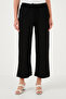 Linen Blended Regular Fit Normal Waist Wide Leg Trousers Pants 5866030 - 3