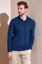 100% Cotton Slim Fit Polo Collar Sweat Men's Sweat 5905707