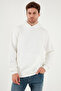 Regular Fit Hooded Kangaroo Pocket Fleece Lined Soft Sherpa Sweat Men's Sweat 5905281 - 4