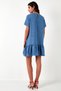Crew Neck Skirt Tip Flounce Regular Fit Dress DRESS 611EL00520 - 6
