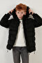Plush Lined Faux Fur Collar Removable Hooded Winter Coat Boy's Coat 5761906 - 4