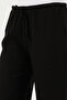 Linen Blended Regular Fit Normal Waist Wide Leg Trousers Pants 5866030 - 5