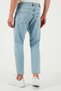 Stretch Cotton Slim Fit Regular Waist Pipe Leg Jeans Men's Jeans Trousers 5900S601Milano - 5