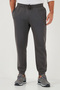 Cotton Regular Fit Normal Waist Pocket Sweatpants Men's Sweatpants 5908060 - 2