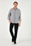 Cotton Striped Button Collar Long Sleeve Regular Fit Shirt Men's Shirt Cf23s112237 - 3