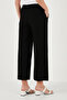 Linen Blended Regular Fit Normal Waist Wide Leg Trousers Pants 5866030 - 6
