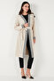 Modest Regular Fit Tie-Down Embroidered Hijab Long Kimono Cardigan Cardigan 5866173 - 6
