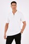 Cotton Regular Fit Half Zipper 3 Pack Polo Neck t Shirt Men's Polo Neck t Shirt 590 - 3