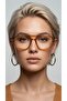 نظارات BACU BROWN للحماية من الضوء الأزرق - 4
