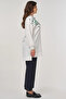 Printed Viscose Tunic Ecru - 6