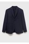 Slim fit keten blazer ceket - 3