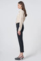 Pocket Detailed Basic Fabric Trousers Black - 3