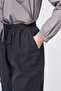 Elastic Comfortable Cut Pants Anthracite - 6