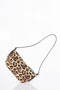 Geantă de umăr cu model leopard maro - 4