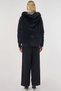 Fur Detailed Knitwear Cardigan Black - 6