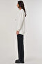 Embroidered Sweatshirt Ecru - 4