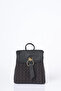 Monogram Pattern Medium Shopper Bag Brown