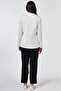 Drape Detailed Rayon Blouse Optical White - 4