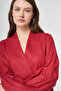 Lyocell Linen Double Suit with Flap Pockets Ruby - 8