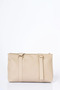 Faux Leather Large Size Bag with Extendable Strap Mink - 4