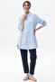 Patı Gizli Basic Tunic Ice Blue