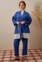 Lace Detailed Muslin Wear Out Indigo - 2