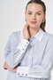 Wide Cuffed Cotton Basic Tunic Optical White - 6