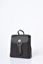 Monogram Pattern Medium Shopper Bag Brown - 2