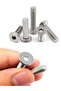 50 قطعة مسامير برأس سداسي مسطح رفيع للغاية M2.5x4mm CM M2 M2.5 M3 M4 M5 M6 M8 - 7