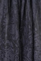 Brush Pattern Floş Shawl Black - 2