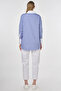 Wide Cuffed Cotton Basic Tunic Airman Blue - 5