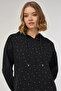 Hotfix Printed Rayon Sweatshirt Black - 7