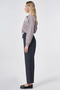 Elastic Comfortable Cut Pants Anthracite - 3