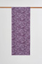 Abstract Pattern Digital Print Shawl Eggplant Purple