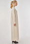 Reglan Sleeve Knitwear Dress Cream - 5